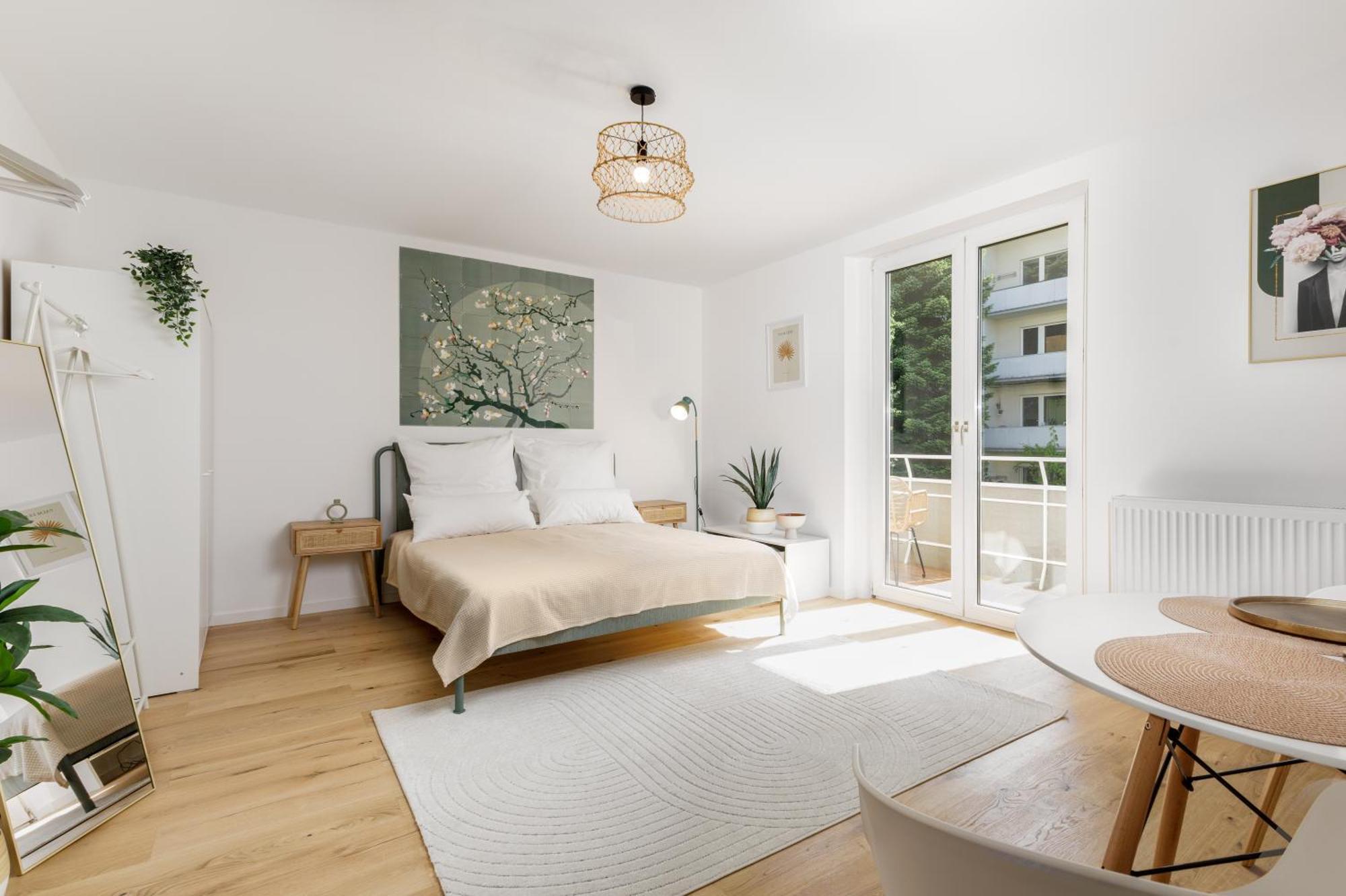 Design-Apartment In Linz Mit Netflix & Balkon Exteriér fotografie